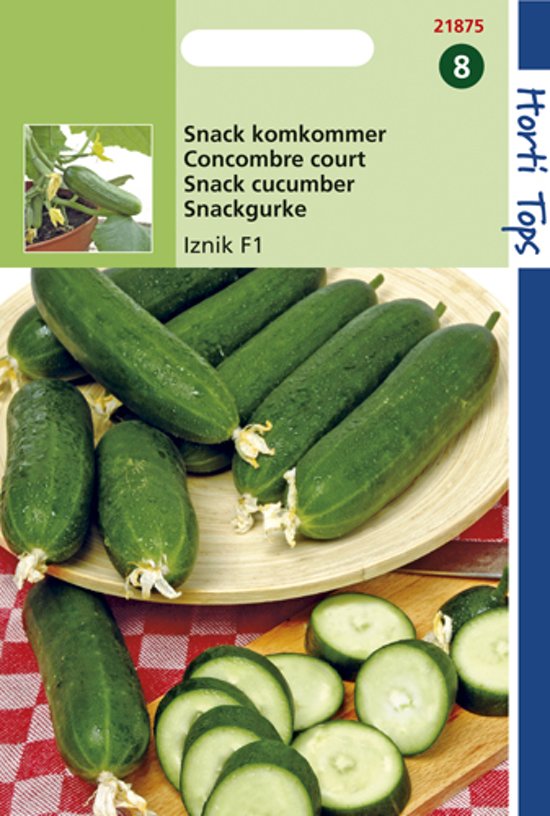 Cucumber Iznik F1 (Cucumis) 8 seeds HT
